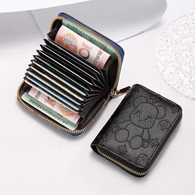 Ví da  ngắn mini cầm tay nữ nhiều ngăn da PU cao cấp, chất da mềm mịn .dùng đựng thẻ , giấy tờ xe , đựng tiền nhỏ gọn và tiện lợi phong cách nữ tính, trẻ trung , hiện đại  