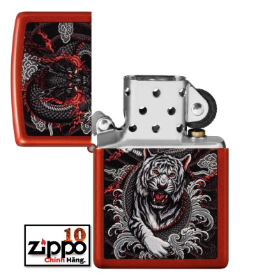 Bật lửa Zippo 48933 Dragon Tiger Design - Chính hãng 100%