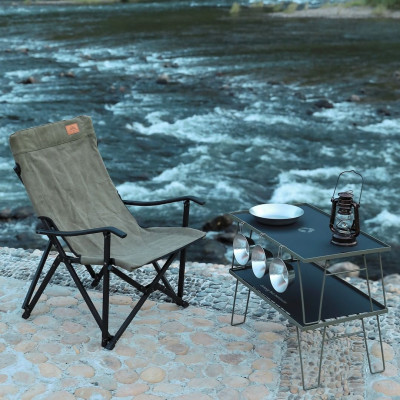 Kệ đôi xếp gọn Campingmoon T-230-2T/ T-233-2T