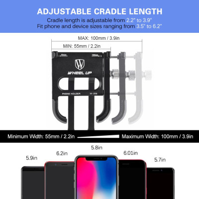 Giá đỡ điện thoại trên xe đạ