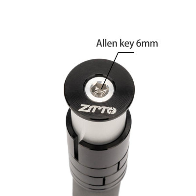 ZTTO Bike Stem Riser Bicycle Fork Stem Extender Handlebar Raiser Headup Adapter for 28.6mm Mountain Bike Road Bike