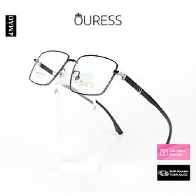 Gọng kính cận T3121 chất liệu titan thời trang mắt kính OURESS nam nữ siêu nhẹ siêu bền