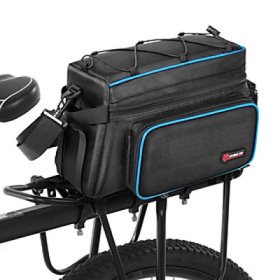 Wheel Up A3 Bike Trunk Bag Túi đựng xe đạp 25L Túi đựng xe đạp chống nước có nắp che mưa