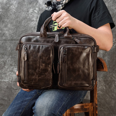 Túi xách nam DA BÒ THẬT phong cách mới – BEE GEE CCS5558