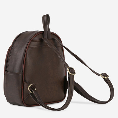 Balo da nữ thời trang IDIGO FBP2 - 3370, balo công sở ngăn kéo trước cá tính