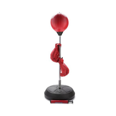 Bóng tập đấm lắc lư phản xạ chiều cao điều chỉnh từ 120 cm đến 150 cm 120cm, đối trọng đổ nước, tặng kèm găng tay