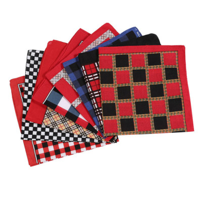 Khăn bandana turban kích thước 54x54cm nhiều mầu sắc - BND07 Xanh đen