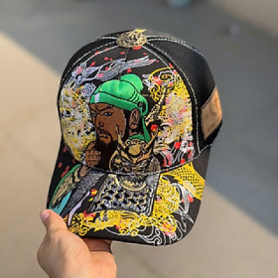 Nón kết, mũ lưỡi trai Quang Công vải jeans form chuẩn siêu đẹp (Ảnh thật)