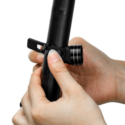 Đèn hậu xe đạp ZTTO chống nước, Độ sáng cao, sáu chế độ sáng, Sạc nhanh qua USB