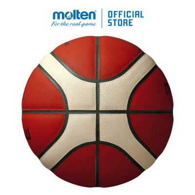 Bóng rổ Molten BG5000 Da thật - Bóng thi đấu chính thức hệ thống FIBA