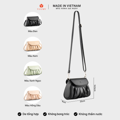 Túi Yuumy ( Thời trang nữ đi tiệc size 22 - Túi đeo chéo da YN284 )