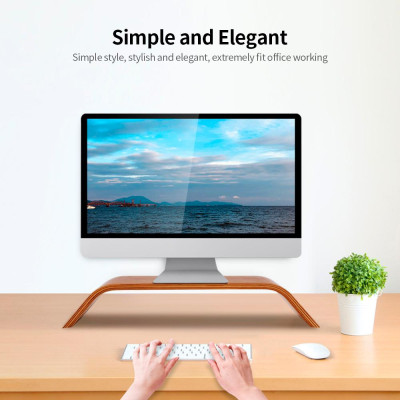 Giá đỡ máy tính xách tay bằng gỗ SAMDI có khả năng chịu lực mạnh