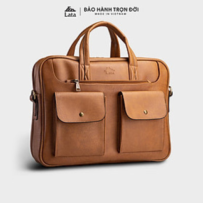 Cặp Công Sở Lata ( Thời trang nam basic - Cặp da CA25 )