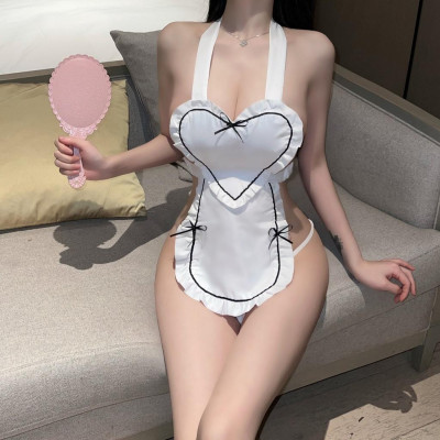 Tặng Kem Tất + Bờm Tóc - Cosplay Hóa Trang Nữ Y Tá, Trang Phục Cosplay, Đồ Ngủ Cosplay, Bodysuit Xuyên Thấu C066