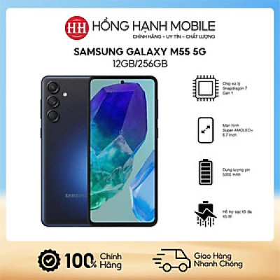 Điện Thoại Samsung Galaxy M55 5G 12GB/256GB - Hàng Chính Hãng
