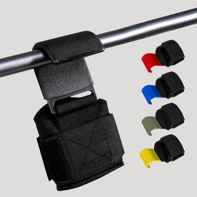 Quấn Cổ Tay Tập Xà Đơn Có Móc Thép (3 Màu) , Găng Tay Có Móc Nâng Tạ