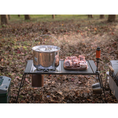 Nồi nấu súp thép không gỉ 3 lớp Campingmoon CC-24 (5.9 lít)