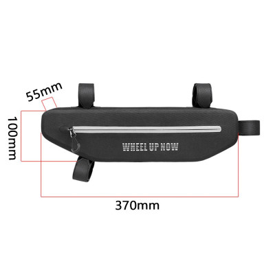 Túi đựng đồ gắn khung xe đạp dạng ống chất liệu nylon cao cấp