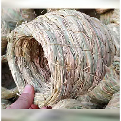 1 tổ đan rơm size nhỏ dành cho các dòng chim như finch, manh manh, cút kiểng, gà rutin