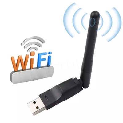 USB Thu Wifi Chuẩn N Tốc Độ Cao 150Mbps Tăng Khả Phạm Vi Thu Phát Sóng Wifi Cho Máy Tính Xách Tay, Máy Tính Để Bàn, Thiết Bị Thu Nhận Ngoại Vi - Hàng nhập khẩu