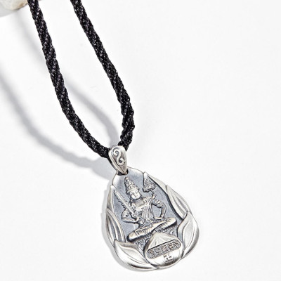 Mặt Dây Chuyền Bạc Phật Bản Mệnh - Ngọc Quý Gemstones