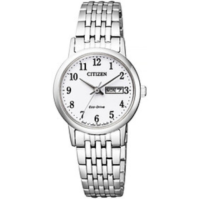 Đồng Hồ Nữ Citizen Dây Thép Không Gỉ EW3250-53A - Mặt Trắng (Sapphire)