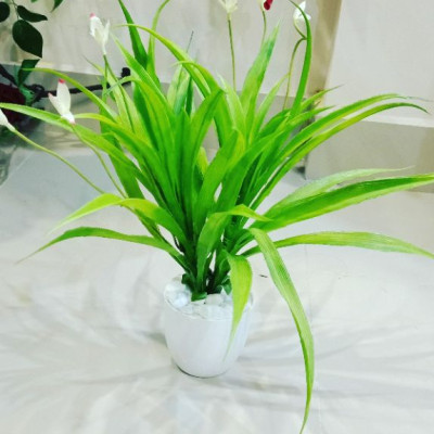 Cụm lá lan giả trang trí- Cụm lá điểm - Cỏ điểm trang trí cao cấp