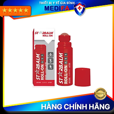 Chai lăn làm nóng cơ (Roll-On Warm) Starbalm - Hà Lan 75ml