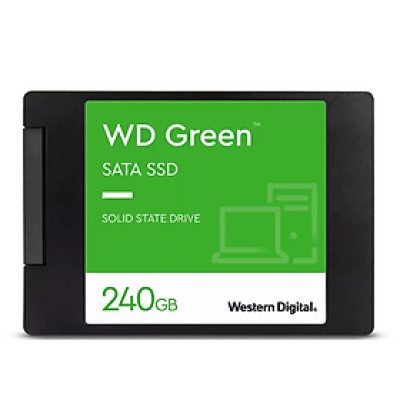 Ổ Cứng SSD WD Green 240GB Sata3 2.5" WDS240G3G0A - Hàng Chính Hãng