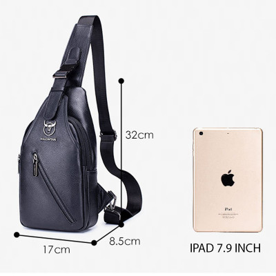 úi đeo chéo nam DA BÒ THẬT – BEE GEE DCN9348