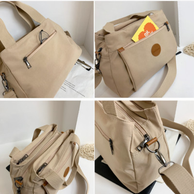 Túi xách nữ vải canvas thời trang cao cấp phong cách cá tính mới