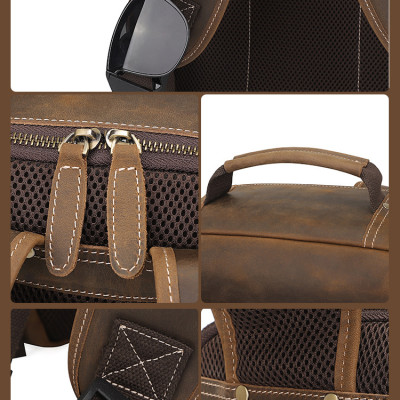 Balo nam DA BÒ THẬT, balo laptop phong cách mới – BEE GEE BLND9048