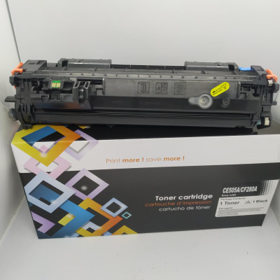 Hộp mực TOPJET 05A /80A /319 có lỗ đổ mực tiện lợi dùng cho máy in Hp P2035, P2055, M401D, Canon LBP 251DW, 252DW, LBP 6300, 6650, 6680, MF 5840, 5850, 5870, 5850 Hàng chính hãng