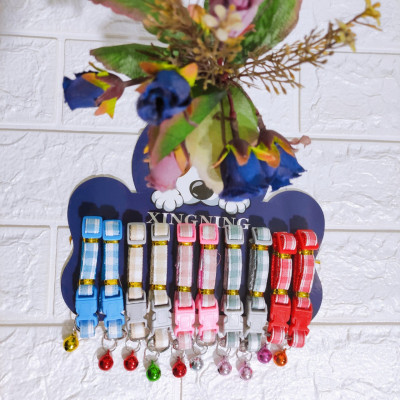 Vòng Cổ Cho Chó Mèo In Hoa Nhiều Họa Tiết Bản 1cm