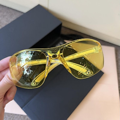 (Hàng cao cấp) Kính Trong suốt nam nữ cao cấp chống nắng uv, chống gió bụi