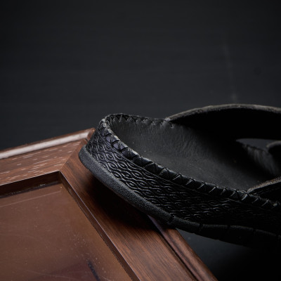 Dép Nam Quai Kẹp Da Bò Sang Trọng Phong Cách Trẻ Trung Tiện Lợi Êm Chân (có bán sỉ)