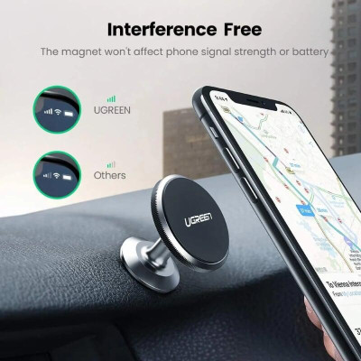 Ugreen UG50871LP117TK 4 đến 7 inch giá đỡ điện thoại từ tính trên xe hơi - HÀNG CHÍNH HÃNG