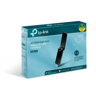 Card mạng không dây TP-Link USB Archer T4U (Chuẩn AC/ AC1300Mbps/ Ăng-ten ngầm) - Hàng chính hãng