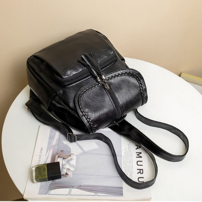 Balo nữ phong cách thời trang 2021 với thiết kế khóa kéo đôi nắp đậy sang trọng - tinh tế và không gian rộng rãi VTX022