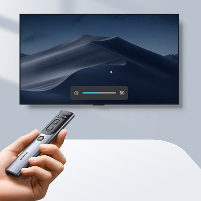 Bút Trình Chiếu Thông Minh Baseus Orange Dot AI Voice (Dual-Laser, AI-Powered Voice-to-Text) - Hàng chính hãng