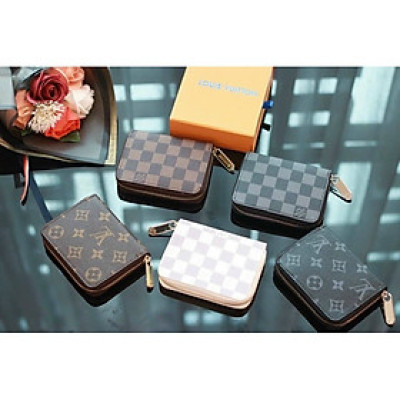 Ví nữ ngắn mini cầm tay gồm nhiều ngăn  đựng tiền , thẻ  nhỏ gọn bỏ túi thời trang hàn quốc cute dễ thương   