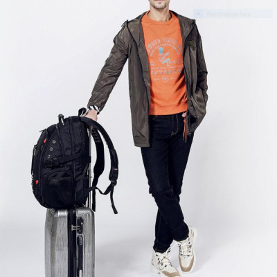 Balo nam thông minh đa chức năng siêu cao cấp sạc USB tiện dụng phong cách châu âu