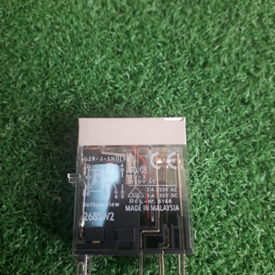 Rơ le trung gian G2R-2-SND (S) 8 chân coil 24Vdc, 2NO-2NC 10A