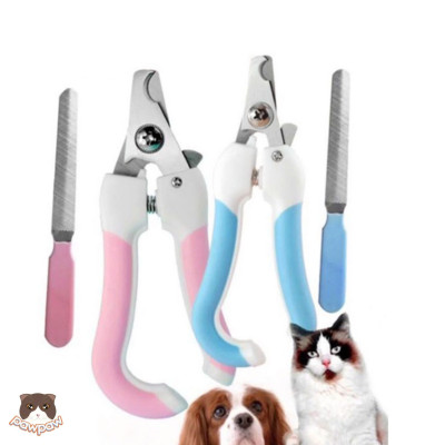 Bộ kềm cắt móng kèm giũa móng cho chó mèo - Hàng cao cấp