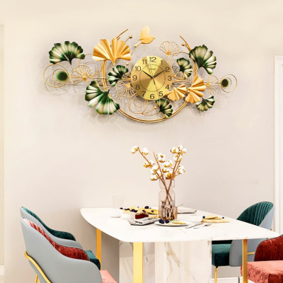 Đồng Hồ Treo Tường Trang Trí Đẹp Shouse DC132 độc lạ 3d cỡ lớn nghệ thuật phù hợp cho phòng khách, phòng ngủ