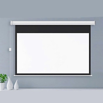 Màn chiếu điện Apollo 100 inch Tỷ lệ 16:9 chuyên phim và giải trí- Remote điều khiển từ xa- Hàng nhập khẩu