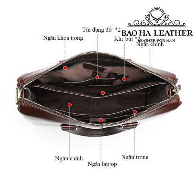 Cặp công sở nam cao cấp BHM5069 Cặp văn phòng, cặp doanh nhân, túi xách công sở