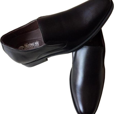 Giày tây tăng chiều cao Trường Hải da bò cao cấp cao 6.5 cm GT0591