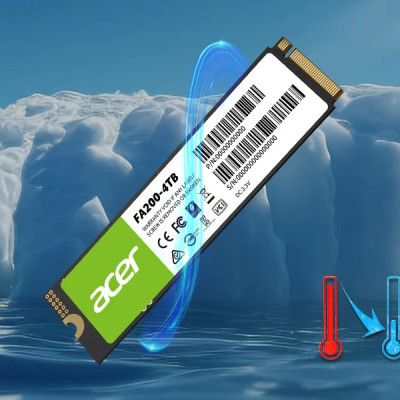 Ổ cứng gắn trong SSD Acer FA200 M.2 NVMe 2.0 PCIe 4.0 tương thích Laptop, PC, PS5 - Bảo hành 5 năm Hàng chính hãng