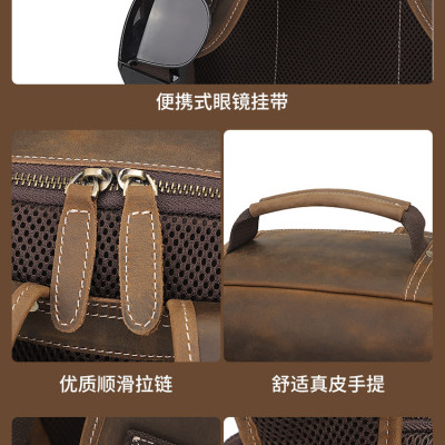 Balo nam DA BÒ THẬT, balo laptop phong cách mới – BEE GEE BLND9048